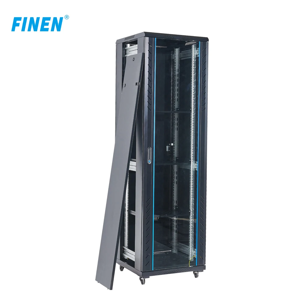 Customized OD,M OEM Manufacture 19' Data Center Server Cable Manage Tray 42U Network Cabinet