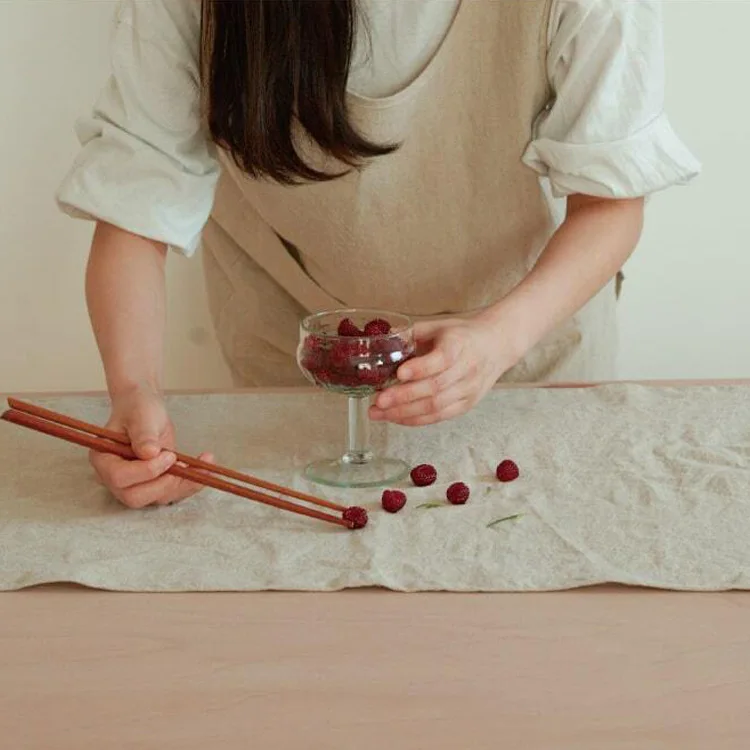 Wholesale Solid Cotton Linen Hemp Tea Towels Large Size Cloth Napkins For Kitchen