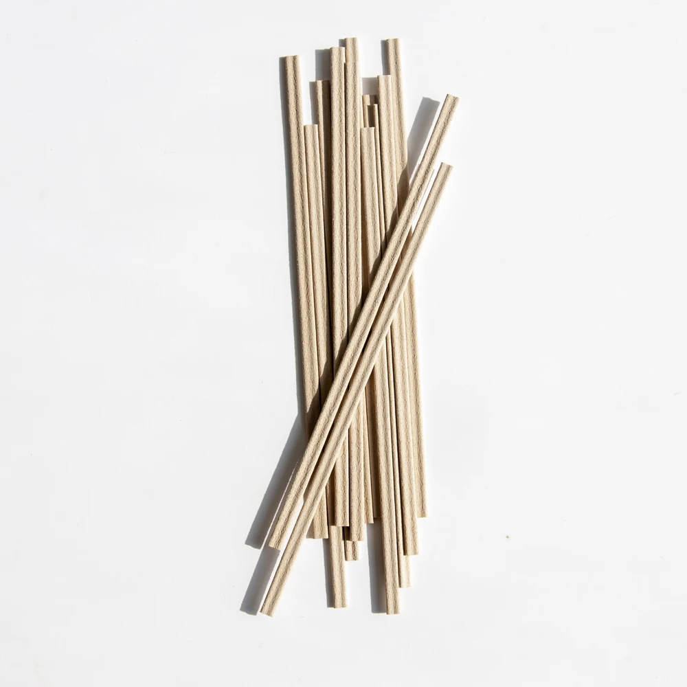 Home Compostable 165mm bamboo coffee stirrer 200 Pack Biodegradable coffee stirrer individually Disposable coffee straw stirrer