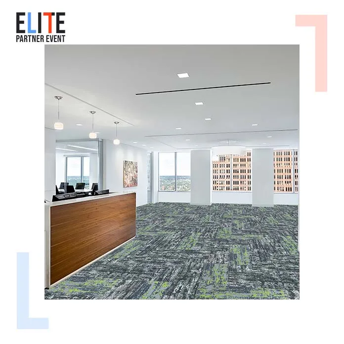 luxury living room carpet tiles modern european custom nylon printing hotel carpet