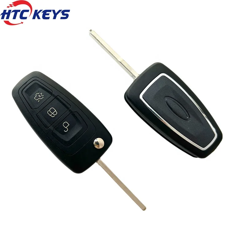 Top quality car key cover 3 Button Refit Original key shell for f-ord Silca: HU101
