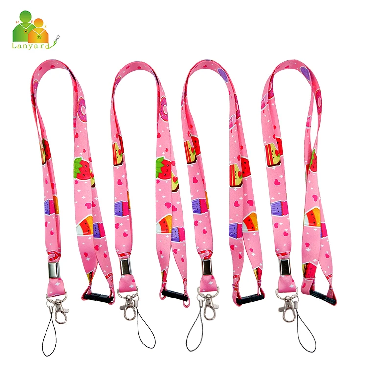 Нейлоновый шейный шнурок с логотипом на заказ брелок держателем для