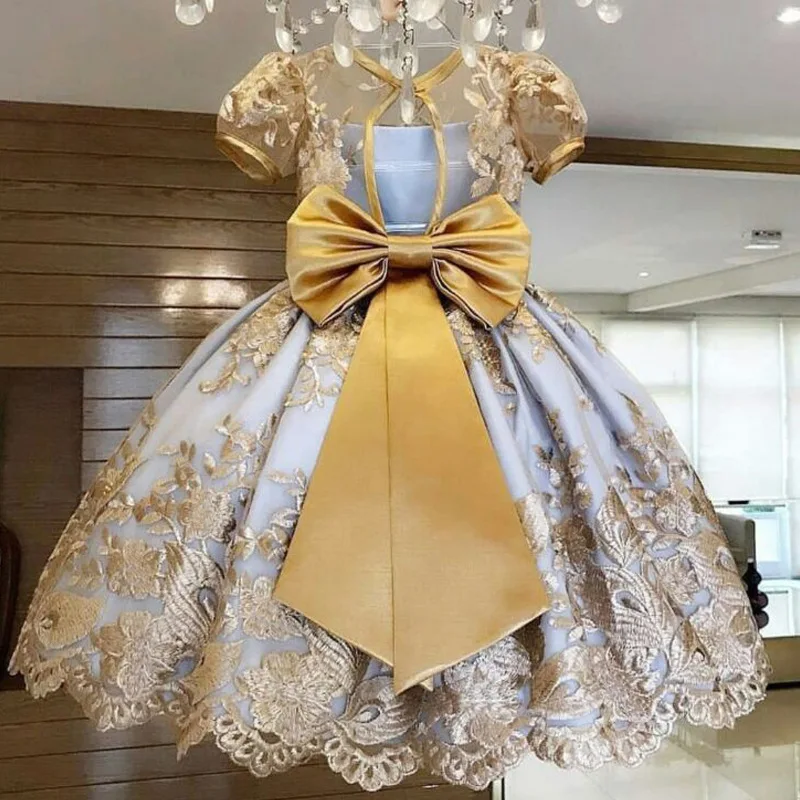 Детское платье платья ninas 2022 детское с блестками для малышей платье пачка вечеринки подружки невесты цветами