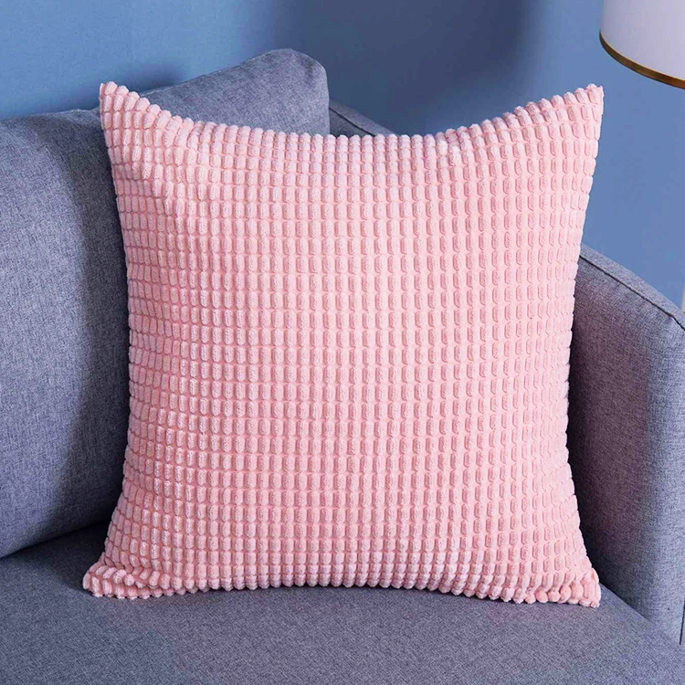 Интенсивная плюшевая подушка с зернистой поверхностью для наклона наволочки