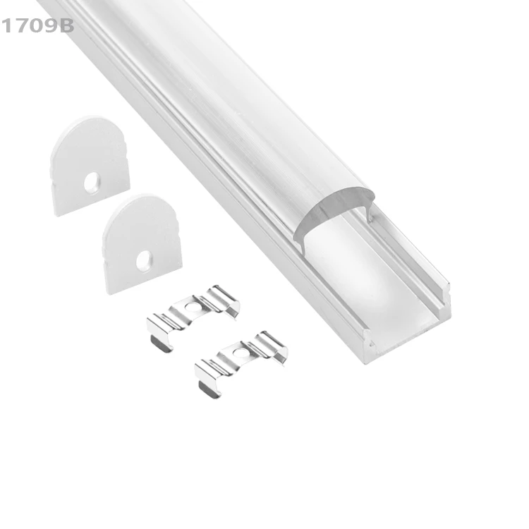 17*9 lens led lamp strip aluminum led lens lamp aluminum profile fittings led line lamp shell can be customized
