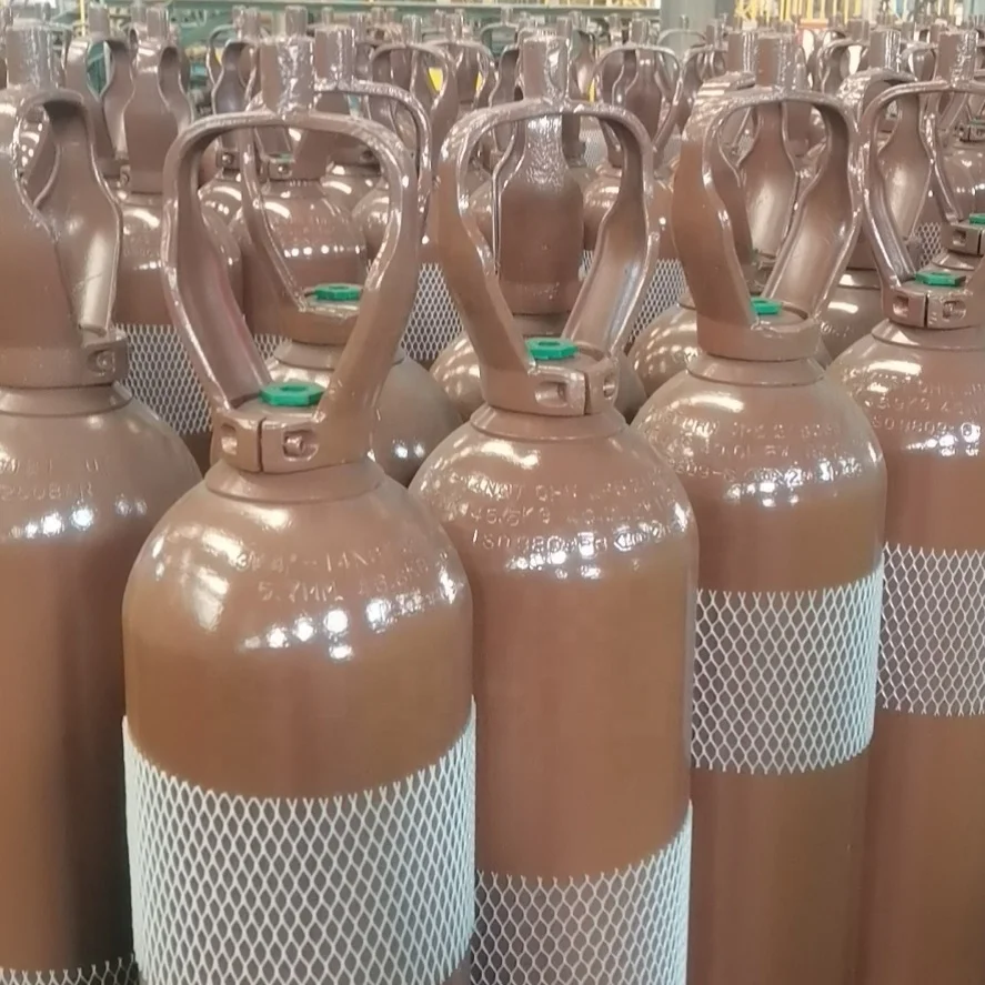 Sale Tanque De Helio 200bar Steel Seamless Helium Gas Cylinder Helio Cilindro De Gas