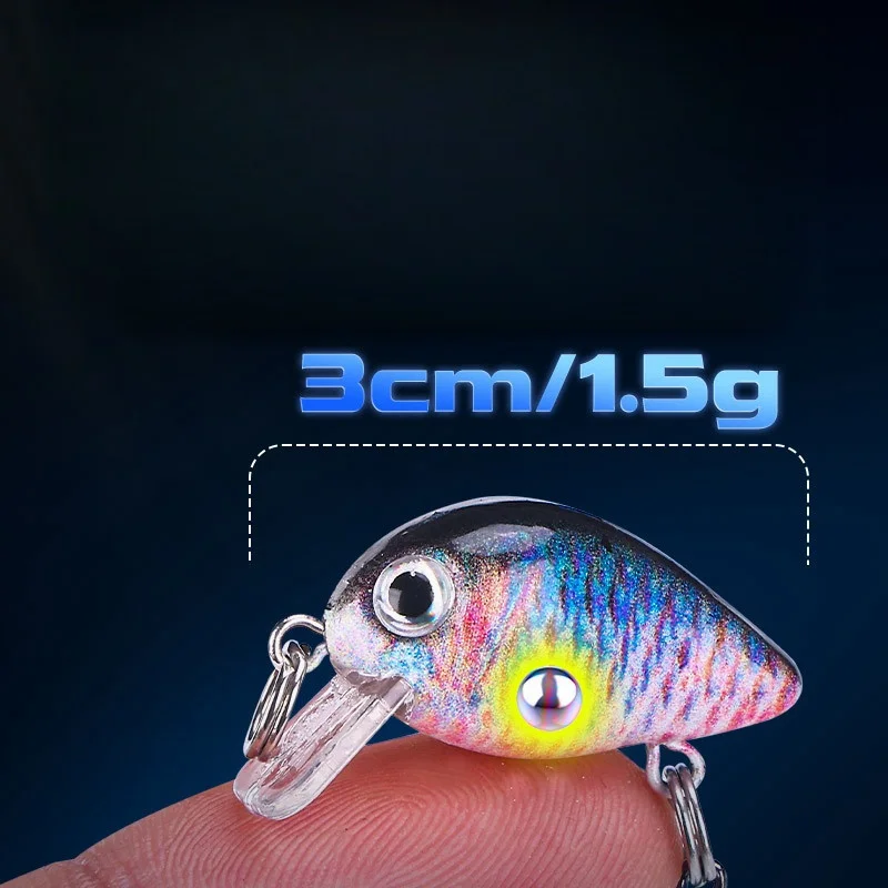 10Pcs Clear lure Bait Shad Fishing Lures Wholesale Minnow Lure Hard Bait Bass Fishing Wobbler