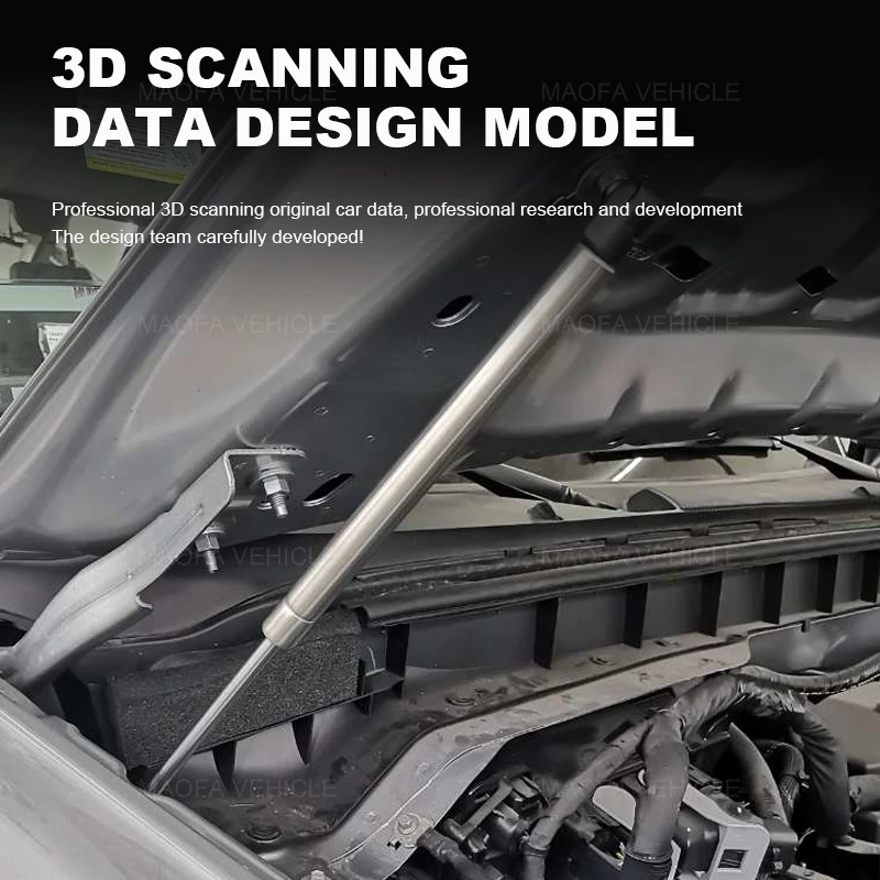 2022 2023 Car Accessories Damper Front Hood Hatch Struts Lift Bonnet Gas Struts Hood Strut For Ford Bronco 2/4 Door 2021