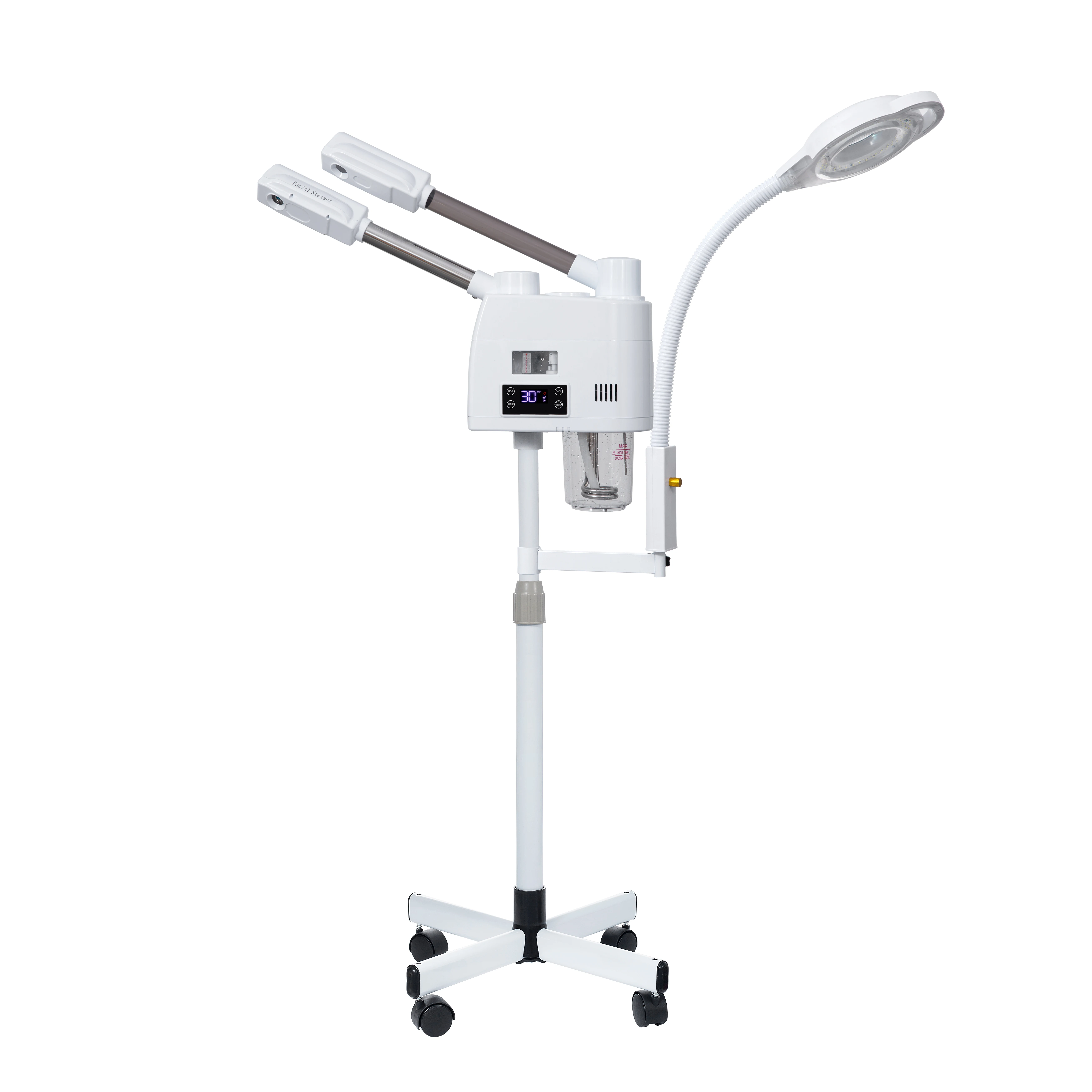 Отпариватель для лица 3 в 1 с увеличительной светодиодной лампой