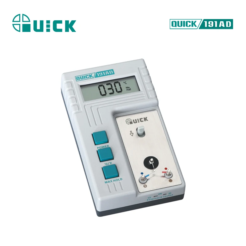 Gun to measure temperatures Quick 191AD soldering temperature tester for soldering temperature calibration