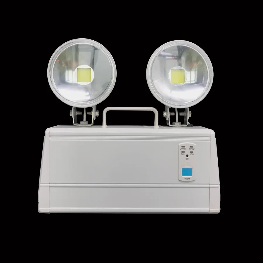 Emergency Lights Mickey Mouse Light Heads LED Rechargeable Spotlight  Emergency Light Exit Lamp