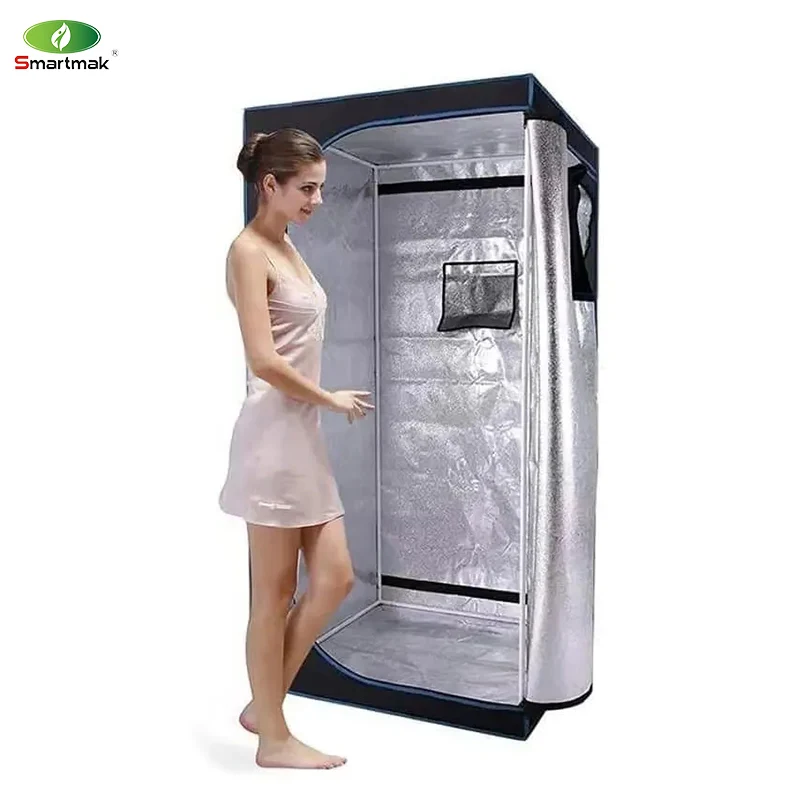 Portable Steam Sauna Spa Personal Indoor Sauna Tent Remote Control One Person Sauna for Relaxation at Home