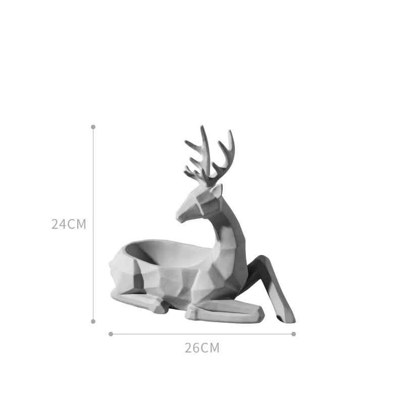 Cute Animal Storage Ornaments Nordic Unique Home Decor