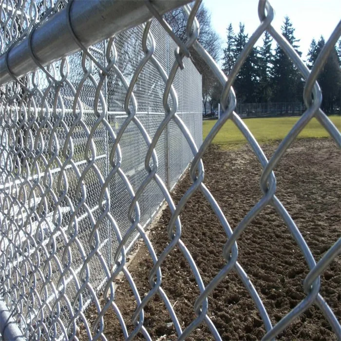 Manufacturer 4ft 5ft 6ft 8ft 10ft Galvanized Vinyl Coat 6 Foot Chain Link Fence