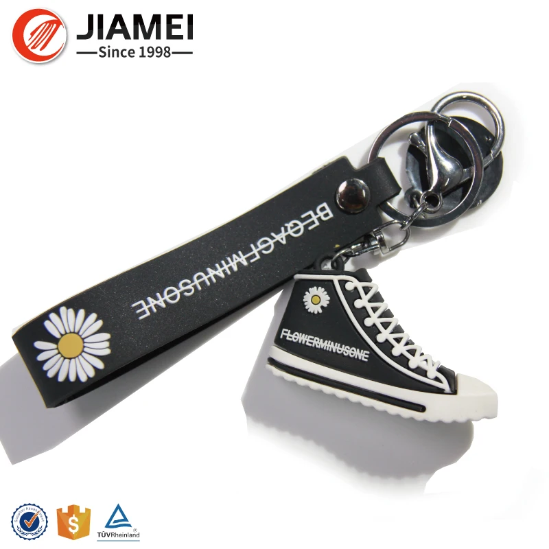 
Customize 3D Cartoon Rubber Keychain/Keyring 