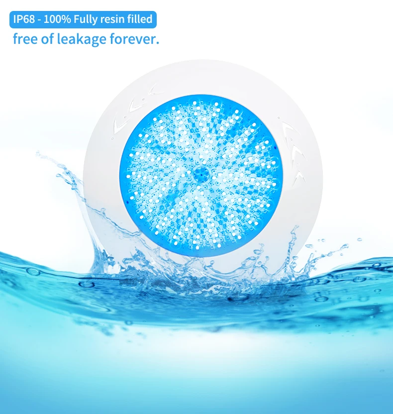 Refined WiFi Control 12V LED Swimming Pool Underwater Light 35W IP68 Swimming Lamp