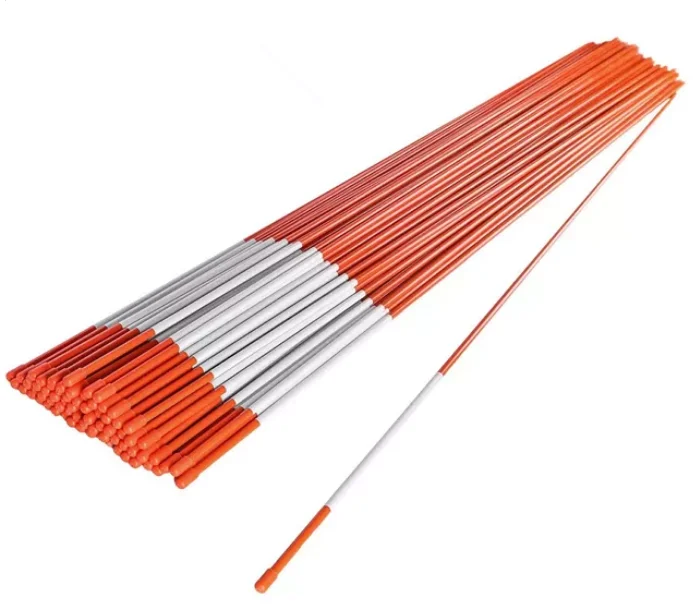 Fiberglass Driveway Marker 5/16 inch 4/5/6/8 foot with Reflective Tape