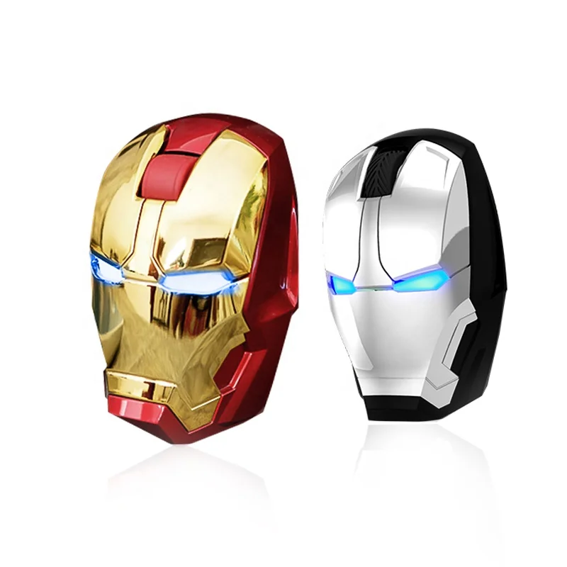  Горячая Распродажа мышь Iron Man настраиваемая кнопка мыши бесшумный клик DPI регулируемая Беспроводная игровая для компьютера