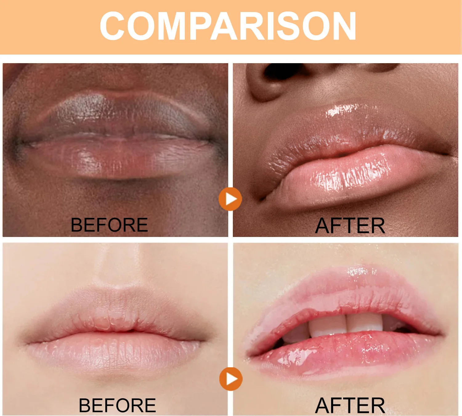 PANSLY Pink Lip Care Brightening Cream Removes Smoky Lip Color TURMERIC ROOT OIL Turmeric Lip Balm