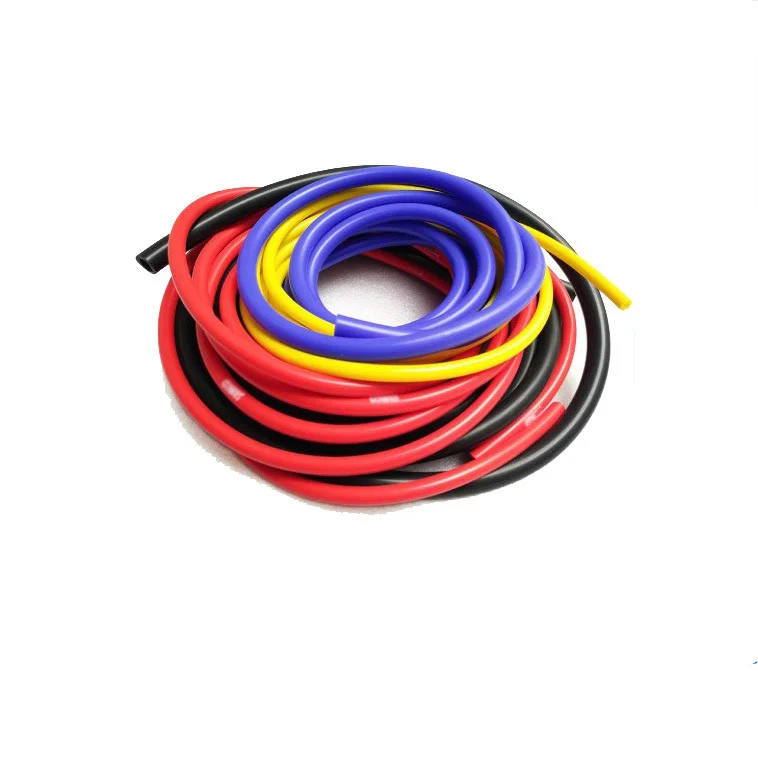 Custom black blue red 6mm 8mm 10mm vacuum silicone peristaltic pump tube