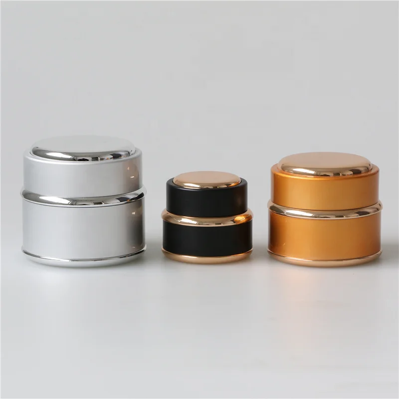 Luxury 5g 7g 15g cosmetic jar travel size empty nail gel pot