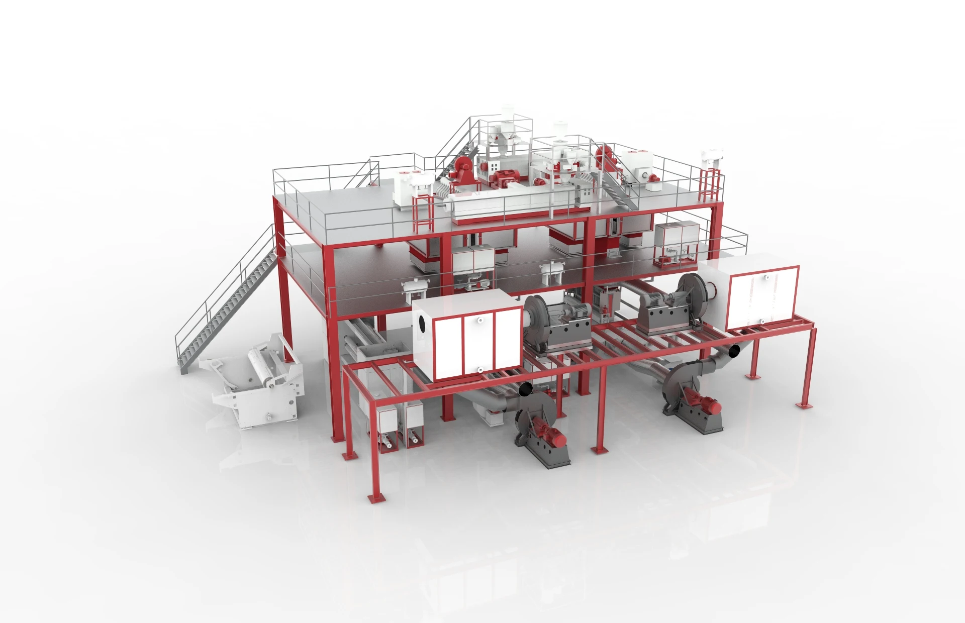 New type PP Spunbond nonwoven fabric making machine for package, medical, hygiene