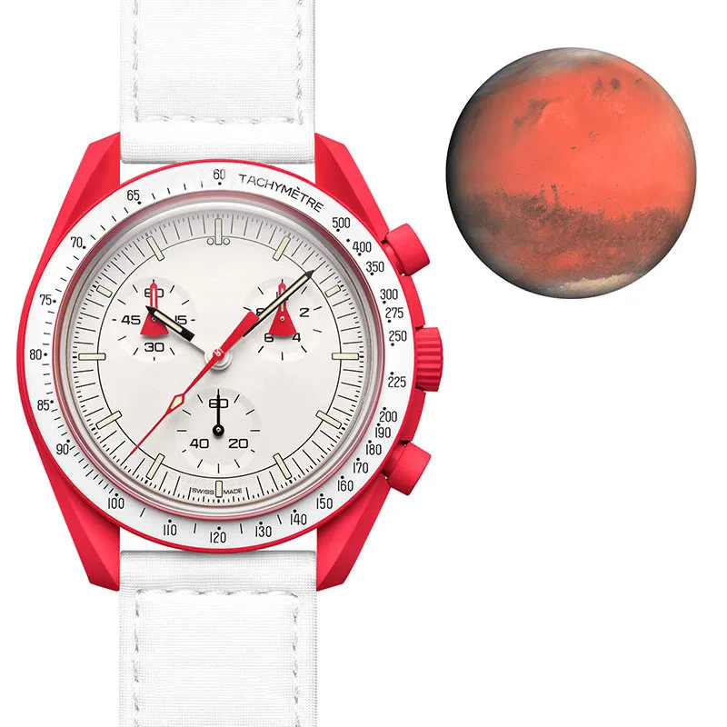 Customized logo of the latest jointly designed moon Venus Mars planet Watch OMG watch swiss made for lady