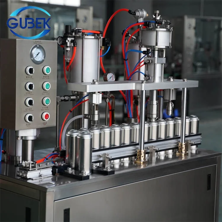 GUBEK filling capping machine mosquitos repellent for spray aerosol paint pneumatic