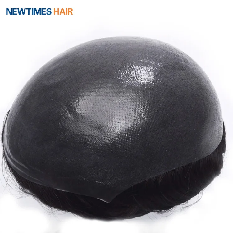  HS1 newtimeshair в наличии супер тонкая кожа ПУ мужские человеческие волосы накладные сменные системы для