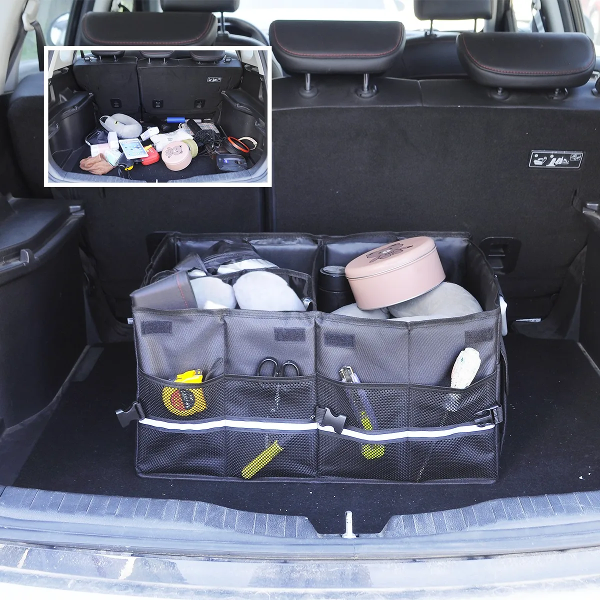 Factory Wholesale car trunk storage organizers car storage box trunk organizer