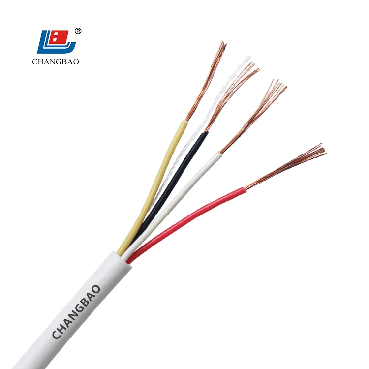 
CHANGBAO 12AWG / 16AWG / 18AWG / 22AWG Stranded Unshielded 2 / 4 / 6 / 8 / 12 / 20 Cores Security Alarm Cable 