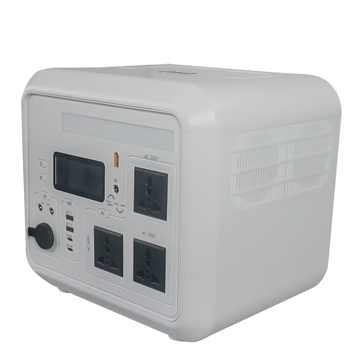 Оптовая продажа 1200 Вт/3000 Вт гибридная портативная электростанция Китай походный солнечный генератор инвертор для домашнего использования выключено/включено может RS485