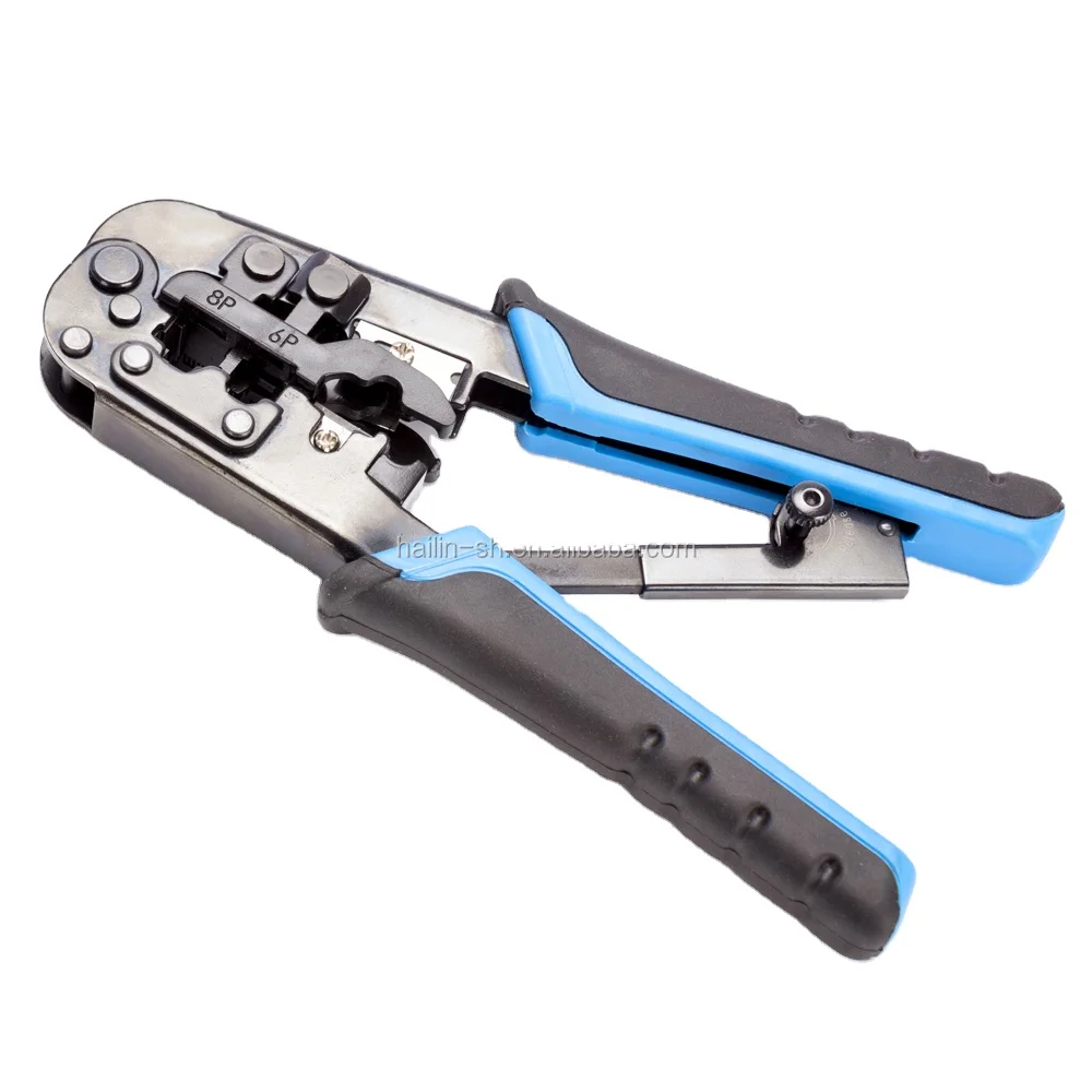 TL-N5684R Top Quality 3 in 1 Hand Tools Crimp Cut Strip Modular Crimper Tool for 8p/6p/4p