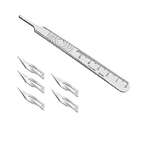 Hospital used blade type  blades surgical detachable scalpels knives & scalpel handles number 3 handle