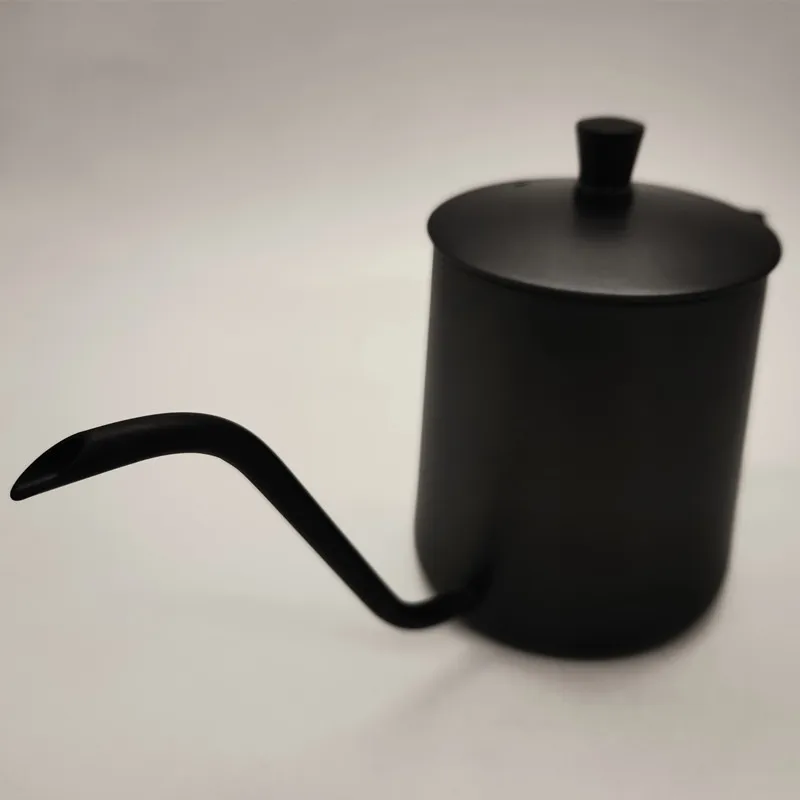 Factory Stainless Steel 160z Gooseneck Manual Pour Over Hand Drip Pot Coffee Kettle Pot