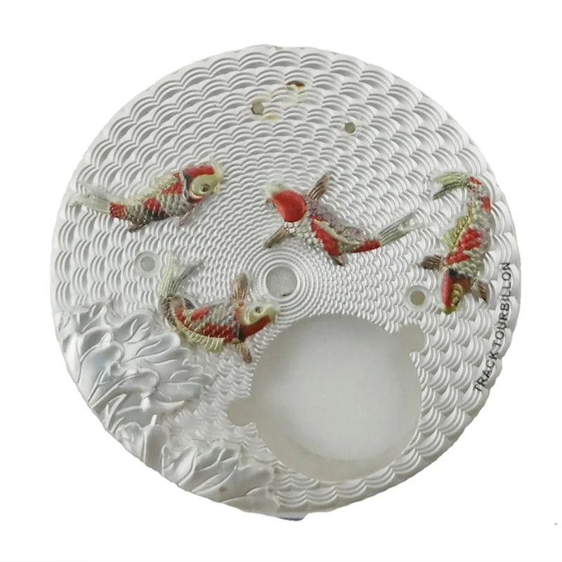 Производитель OEM ODM изготовление на заказ 3D печать рельефный циферблат часов