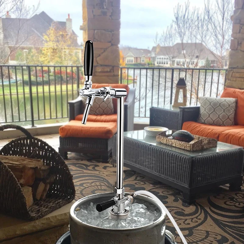 US Standard Slim 10L/15L/20L/30L/60L Beer Barrel Stainless Steel Beer Keg Sankey Keg With A-D-S-G Spear for Brewing Draft Beer