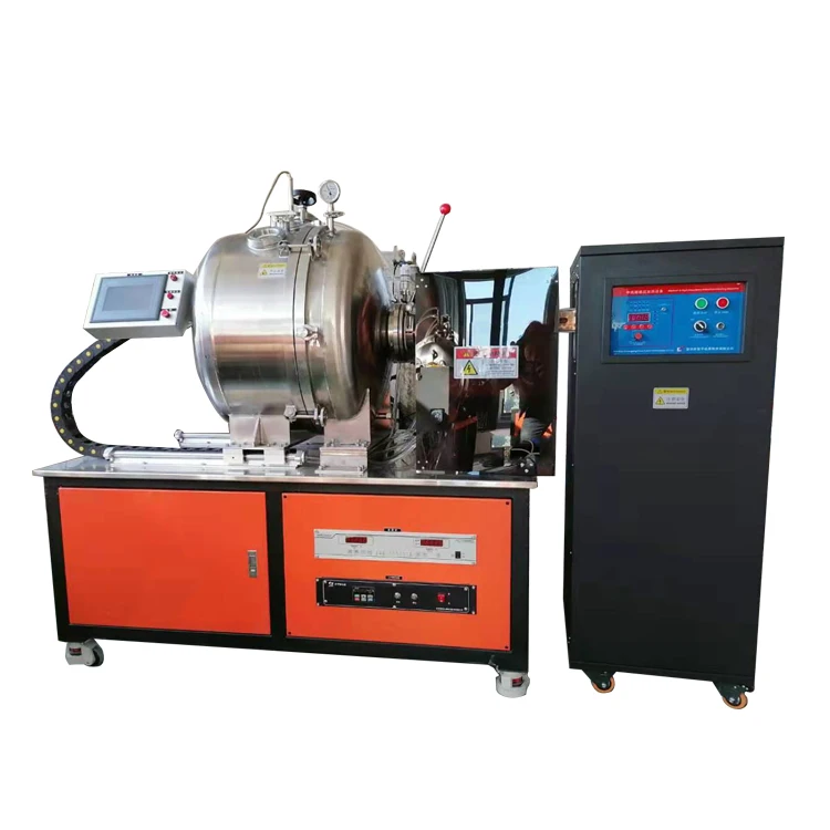 vacuum induction melting furnace with stainless induction furnace for aluminum melting