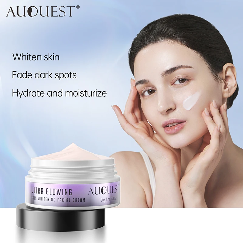 Custom logo ultra glowing skin whitening facial cream private label organic Dark Spot Remover Moisturizing face cream