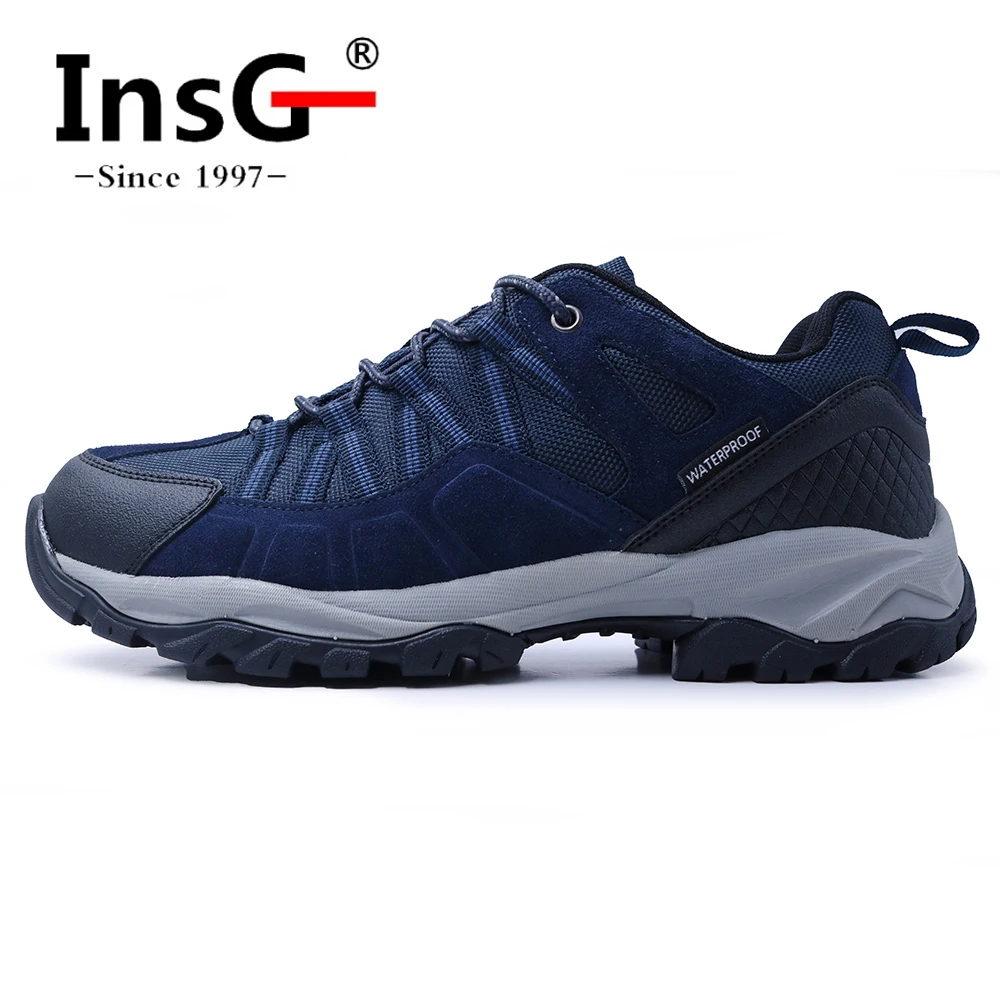 Mens Hiking Shoes Outdoor Shoes Outdoor Shoes Summer Breathable Men Lace Up No slip