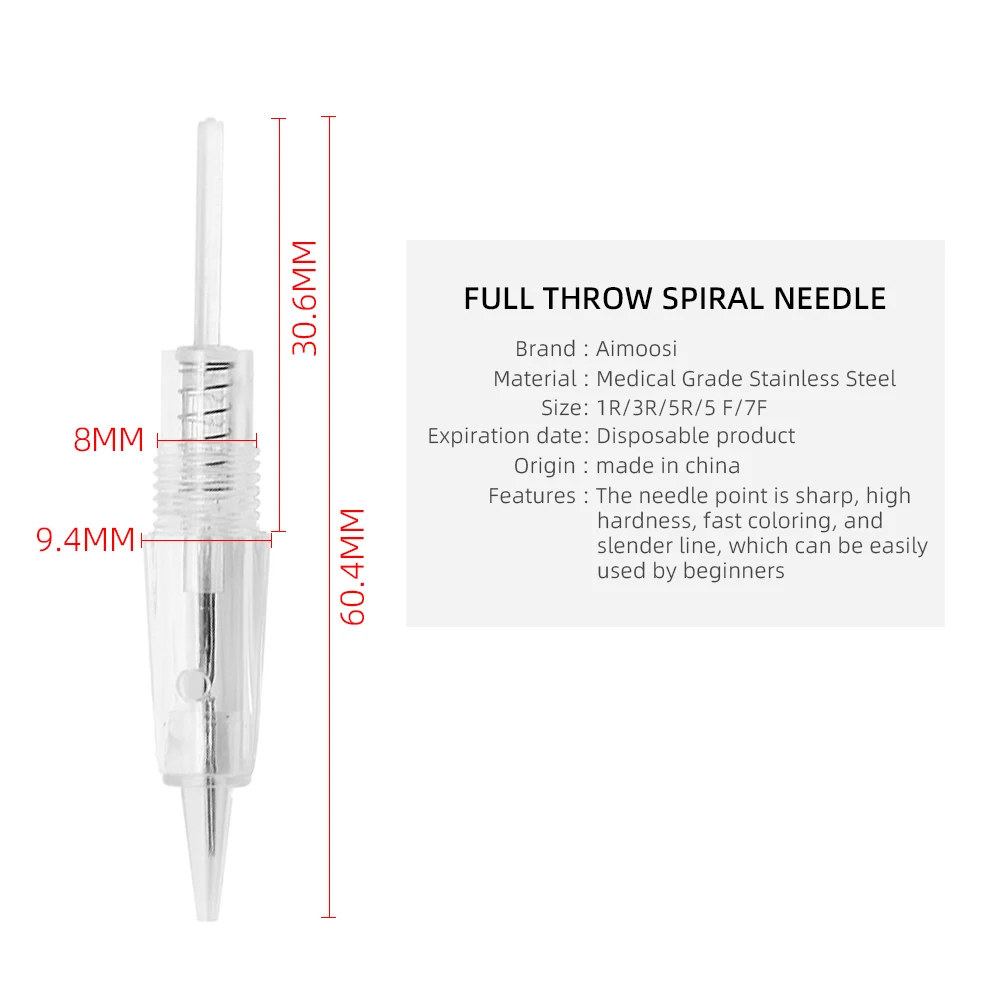 Disposable PUMermanent Makeup Cartridge Needles Eyebrow Tattoo Needle Cartridge for PUMermanent Makeup PUMen Machine