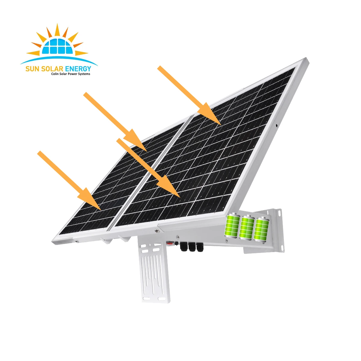60W A+ panel faster charging 30Ah big battery output DC12V apply for V380 icsee tuya camhipro 4g or wifi camera