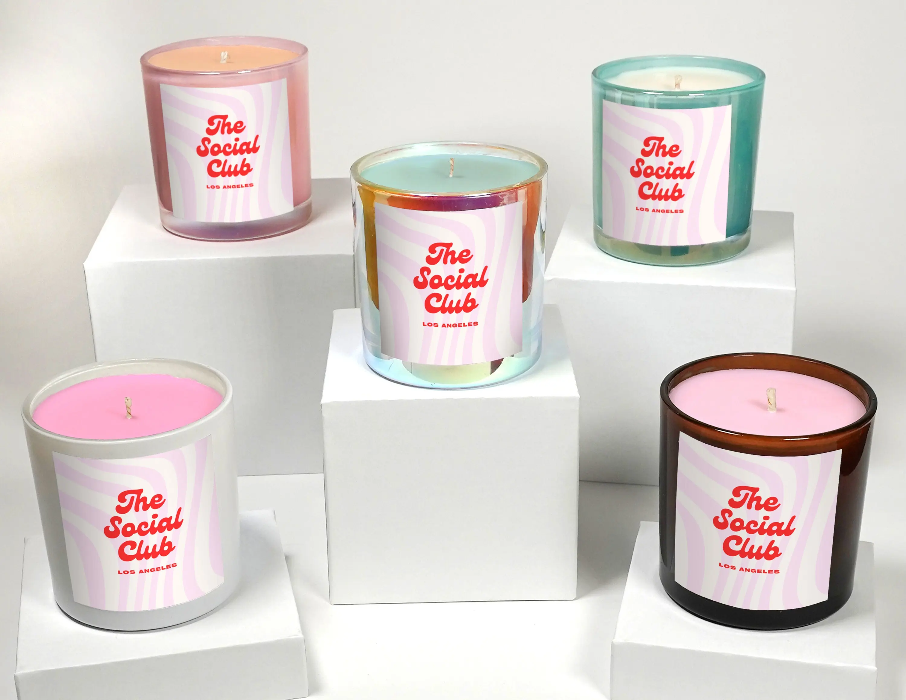 Wanhua High Quality Custom Design Soy Wax Candle Bulk for Adults