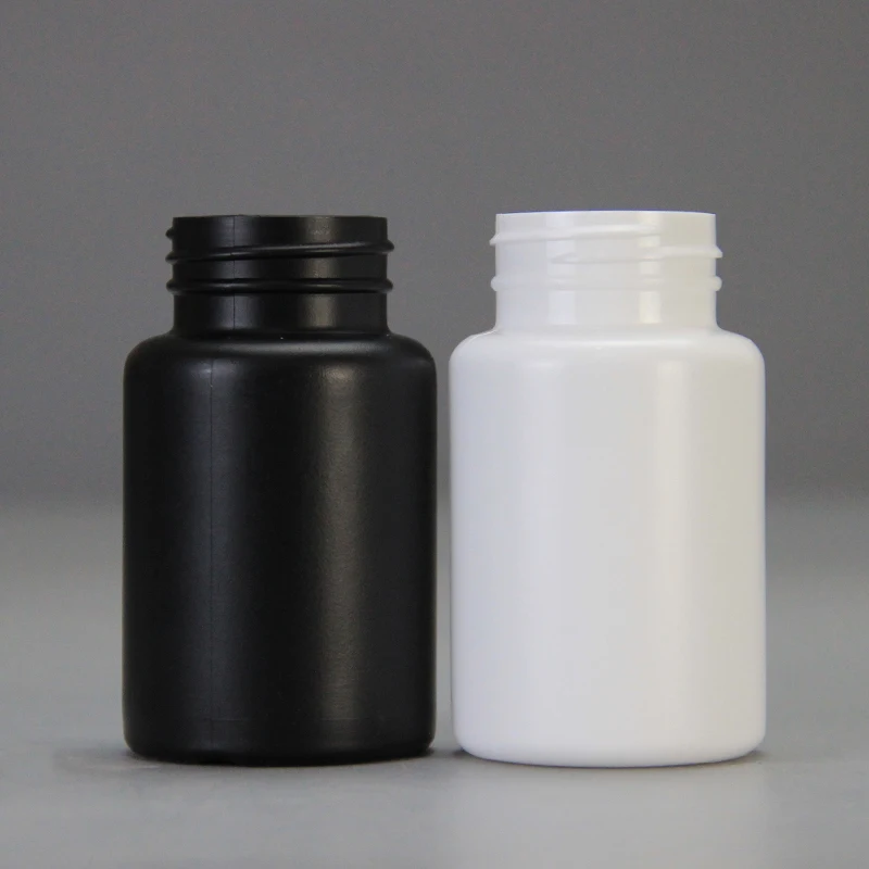PE White Pharmacy Container Vitamin Supplement medical plastic bottle For Pill Capsule Medical
