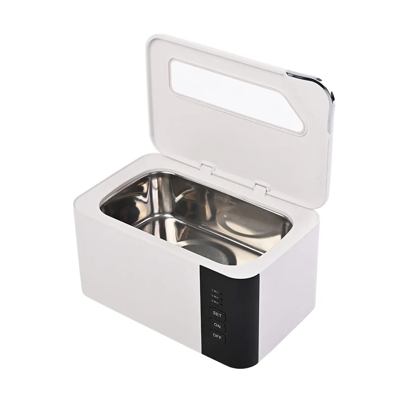 Factory Hot Sale Portable Mini Dental Jewelry Watches Glasses Ultrasonic Cleaner Rust Removal Household