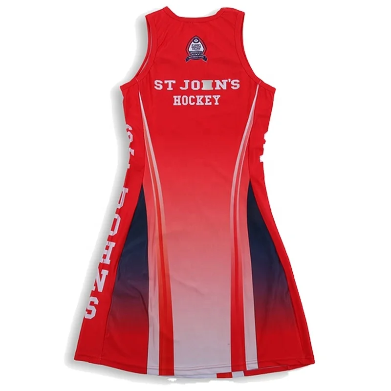 Hight quality custom made girls netball bodysuit