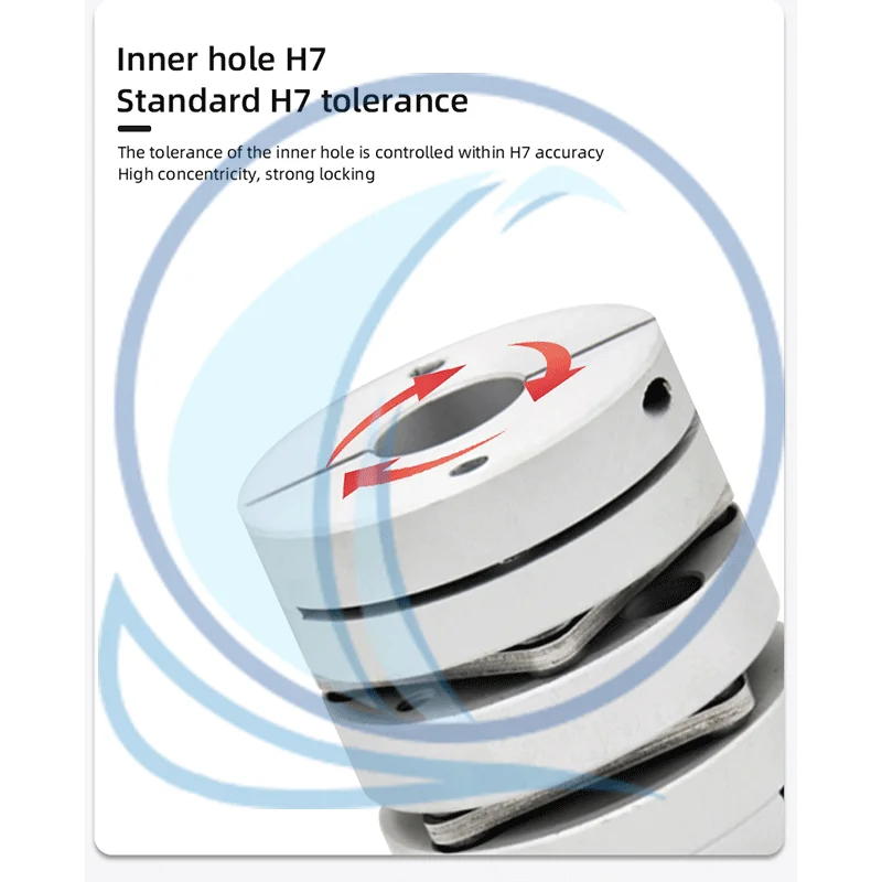 CNC Engraving Machine Hot Sale Wound Single Diaphragm Shaft Coupling For High Speed Operation Shaft Coupler Mebrane Single Disc