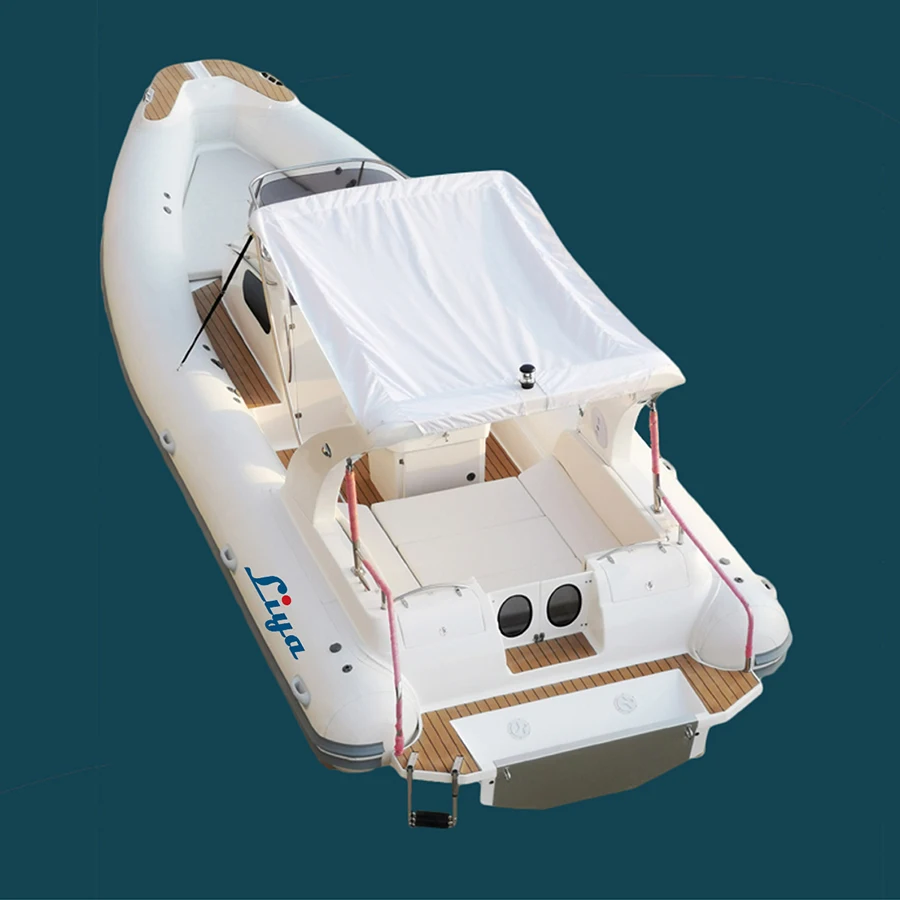 Liya 8 3 m класса люкс hypalon лодка яхта Спорт рыболовное судно 250hp подвесной двигатель