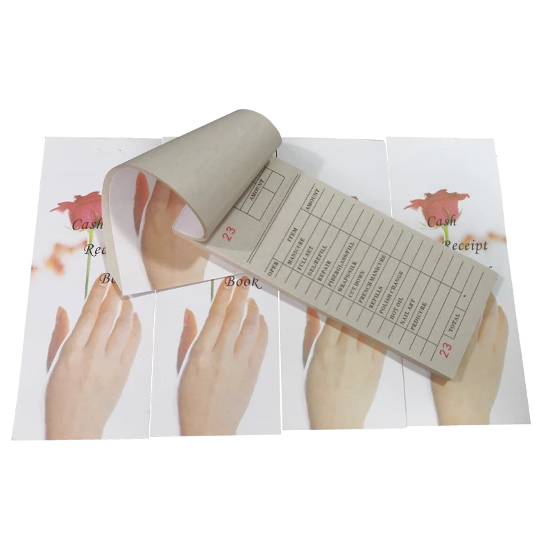 Restaurant Guest Check Receipt Book 89mmx165mm Offset Paper Paper & Paperboard 100% Pure Wood Pulp Neutral Packing,or Customized