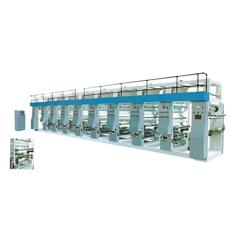 2024 ZHUDING Competitive price 1-8 multi-color aluminum foil gravure printing machine